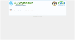 Desktop Screenshot of epengambilan.lkim.gov.my